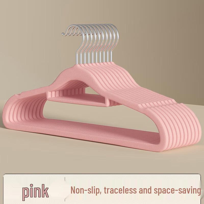 Вешалки JINGRUIXIANG с бархатным покрытием и противоскользящим покрытием (10-Pack)