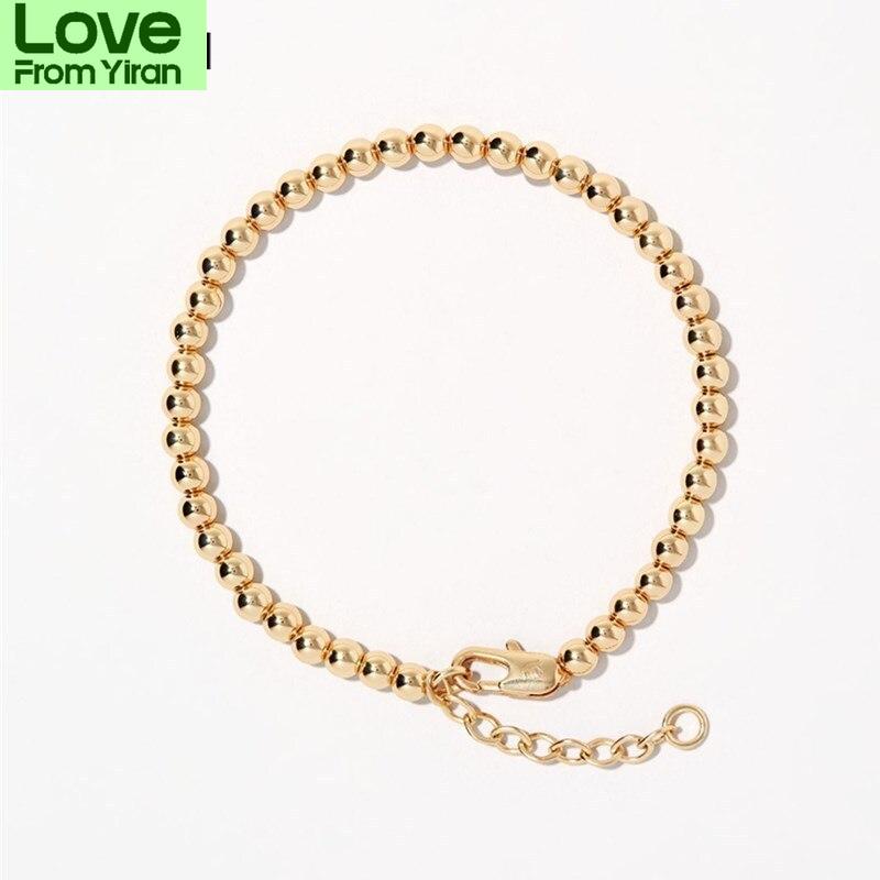 Браслеты Новый браслет из бисера с золотым покрытием и медным покрытием