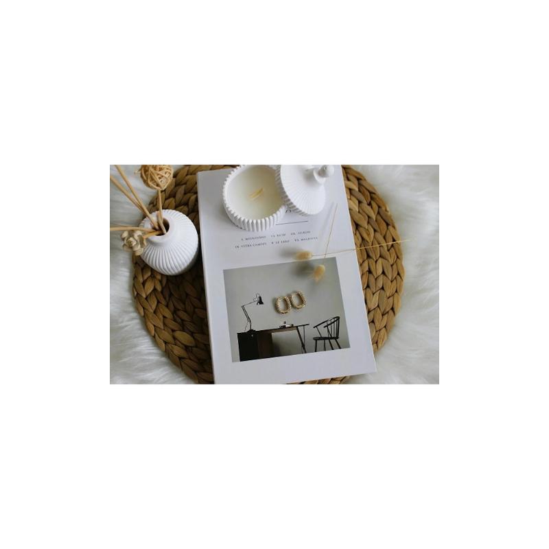 ELİZYA BOUTIQUE Серьги с золотым и серебряным покрытием из циркона с родиевым покрытием